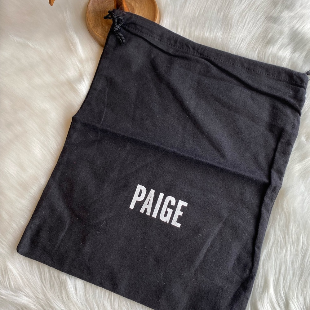 NWT PAIGE Dust Bag - Black